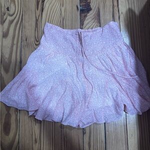 Floral Pink Skirt